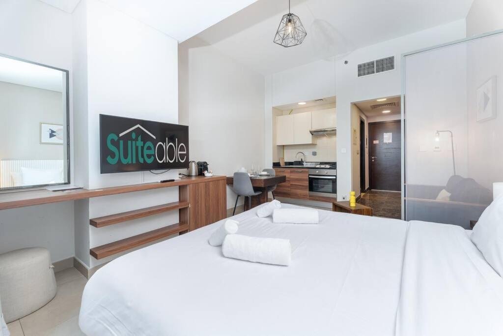 Cozy Studio In Sparkle Tower Jbr By Suiteable ドバイ エクステリア 写真