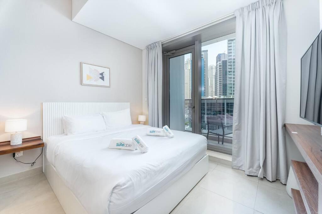 Cozy Studio In Sparkle Tower Jbr By Suiteable ドバイ エクステリア 写真